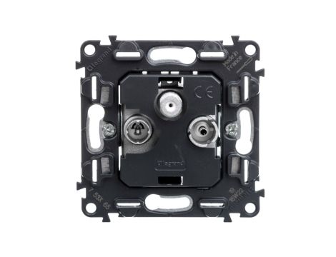 VALENA ALLURE Gniazdo antenowe tv-rd-sat przelotowe 753065