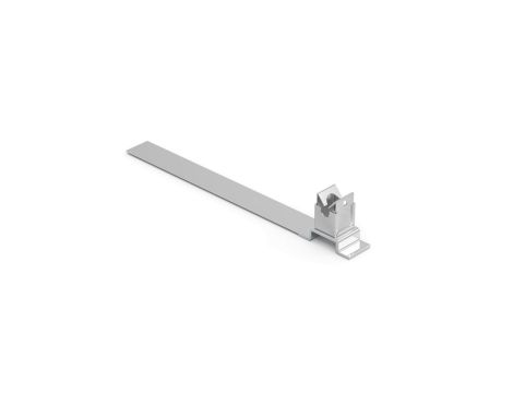 Uchwyt pod dachówkę uniwersalny taśmowy niski 44x255x25mm NI /21004005/