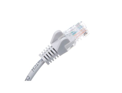 Kabel krosowy patchcord U/UTP kat.5e CCA szary 15m 68352