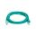 Kabel krosowy patchcord U/UTP kat.5e CCA zielony 3m 68368
