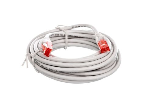 Kabel krosowy patchcord U/UTP kat.6 CCA szary 5m 68419