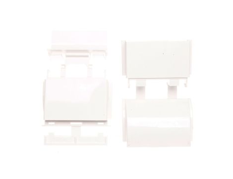 Łącznik 2 moduły 80/120mm biały DLP 80/120X20 031714