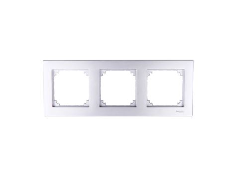 Merten M-Plan Ramka potrójna aluminium MTN486360