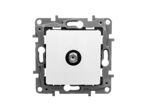 NILOE Gniazdo antenowe TV Typu F 1 dB białe 764550