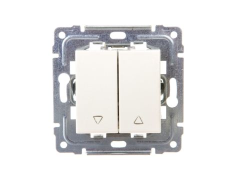 DANTE Przycisk żaluzjowy krem 450318