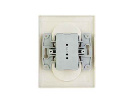 DANTE Gniazdo podwójne kompletne z/u krem 450336