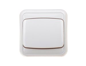 COSMO Łącznik pojedynczy biały 300401