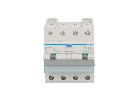 Wyłącznik różnicowo-nadprądowy RCBO 4P C16A 0,03A Typ A 6kA RCBO ADM466C