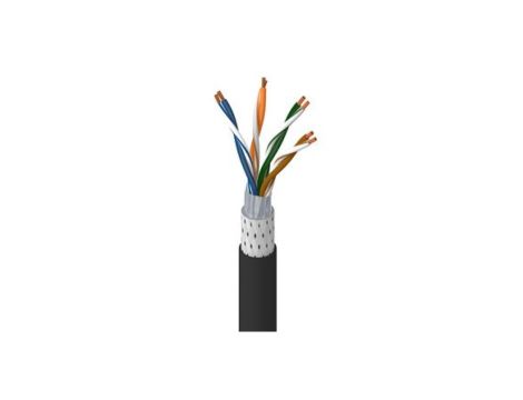 Kabel teleinformatyczny przemysłowy SF/UTP kat.5e 4x2x26AWG linka PVC BL-74002E.01500 /bębnowy/