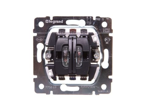 SISTENA LIFE Łącznik świecznikowy ze wskaźnikiem przepływu prądu 775869