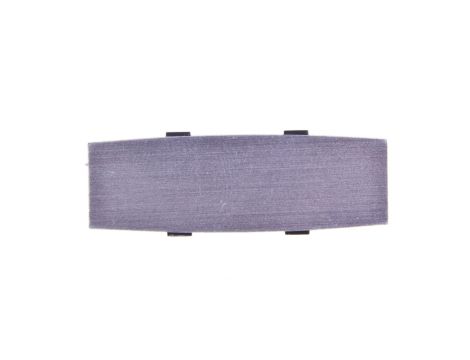 Tabliczka opisowa do ramek długość opisu 12 mm aluminium bez nadruku 024307