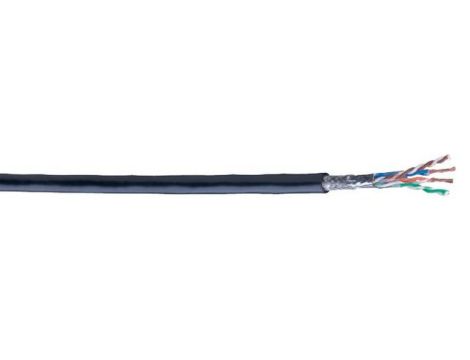 Kabel teleinformatyczny przemysłowy SF/UTP kat.5e 4x2x26AWG linka FRNC BL-74002NH.02500 /bębnowy/