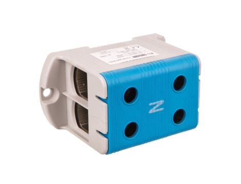 Złączka szynowa 2-torowa ZJUN 2x150 niebieska R34RR-07010021601