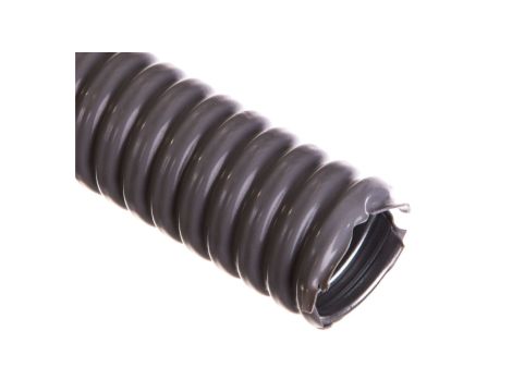 Rura ochronna stalowa pokryta PCV WOT 21 szara E03DK-10030200601 /10m/