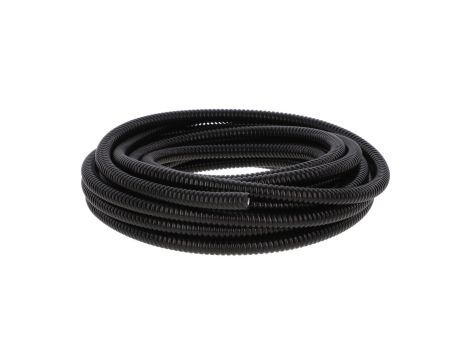 Rura ochronna stalowa pokryta PCV WOT 9 czarna E03DK-10030202201 /10m/