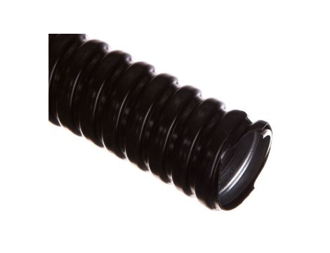 Rura ochronna stalowa pokryta PCV WOT 16 czarna E03DK-10030202501 /10m/