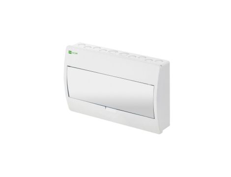 Rozdzielnica modułowa Elegant 1x18 natynkowa IP40 N+PE drzwi białe 2404-00