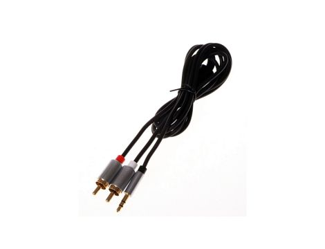 Przewód adapter Jack 3,5mm - 2x RCA 1,5m LIBOX LB0092