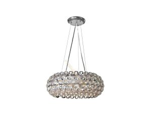 Lampa SARA fI460*H1500mm 2xE27 TRANSPARE Szkło + metal