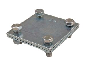 Złącze do bednarki B=40 mm (trzy płytki) KM13