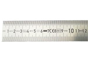 Liniał stalowy półsztywny nierdzewny 2000 mm 16-203-31