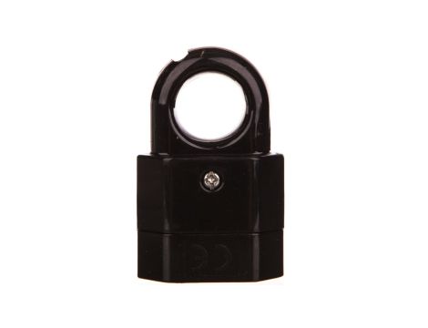 Gniazdo przenośne z uchwytem b/u Euro 2,5A 250V czarne GP2C-2