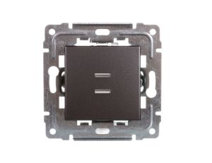 DANTE Przycisk światło / dzwonek podświetlany grafit 466010