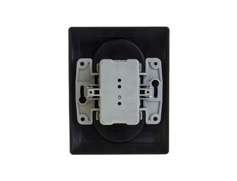 DANTE Gniazdo podwójne kompletne z/u grafit 456036