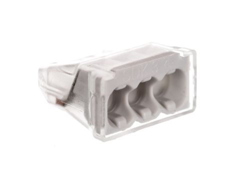 Szybkozłączka 3x 0,5-2,5mm2 450V 24A jasnoszara 61 325 LGR 2054485 /100szt./