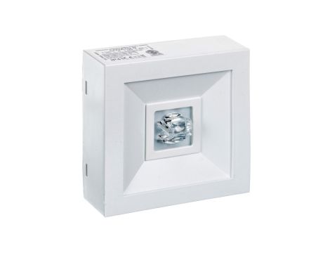 Oprawa awaryjna LOVATO N ECO LED 3W 315lm (opt. koryt.) 1h jednozadaniowa biała LVNC/3W/E/1/SE/AT/WH