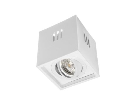 Oprawa sufitowa natynkowa BRICK Gu10 regulowana white biała