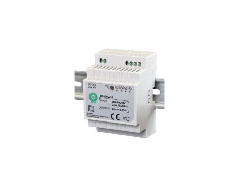 Zasilacz POS na szynę DIN 30W 24VDC1,25A DIN30W24