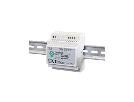 Zasilacz POS na szynę DIN 60W 12VDC 5A DIN60W12