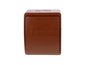 Koala Łącznik uniwersalny/schodowy bez nadruku n/t IP44 brąz VW 157-02 61.362