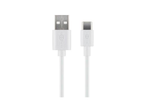 Przewód FastCharge max.3A USB 2.0 HighSpeed USB-C - USB-A 1m 45563