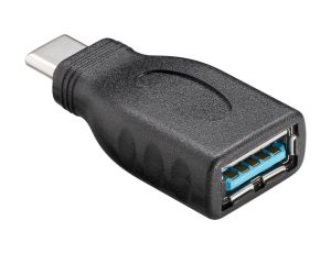 Adapter USB-C - USB-A 3.0 czarny 45395