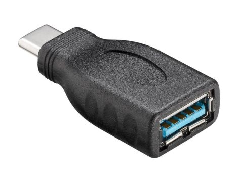 Adapter USB-C - USB-A 3.0 czarny 45395