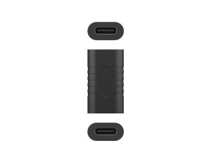 Adapter USB 3.0 Superspeed USB-C - USB-C czarny 45401