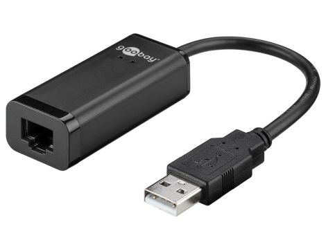 Konwerter sieciowy USB 2.0 Fast Ethernet USB-A - RJ45 38527