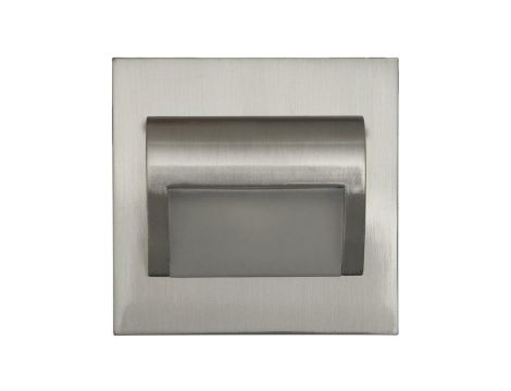 Oprawa Beryl satyna 1,5W 12V DC ciepła 9 led smd 2835 kwadrat do puszki fi 60