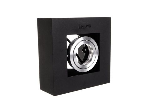 Oprawa punktowa sufitowa GU10 10W STOBI DLP 50-B czarna 26830