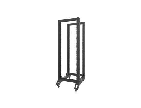 Stojak instalacyjny OPEN RACK 19 LANBERG 32U 600x800 czarny OR01-6832-B