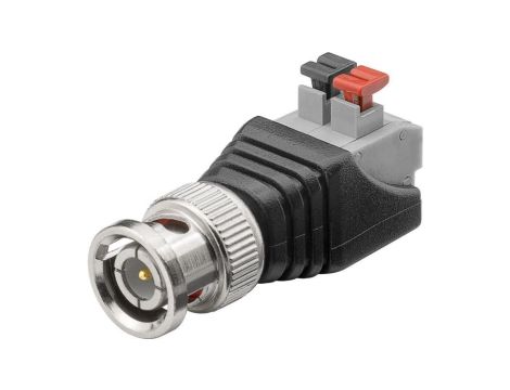 Wtyk BNC - mocowanie zaciskowe push-down 76750 /10szt./