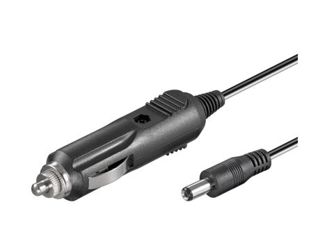 Kabel do zapalniczki samochodowej 1,8m - gniazdo zapalniczki - Wtyk DC (5,50 x 2,10mm) 12019