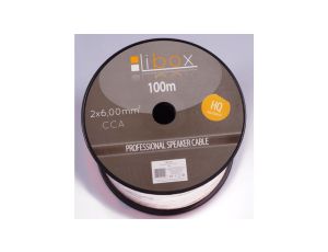 Przewód głośnikowy CCA 2x6 ECa LB0049 LIBOX /100m/