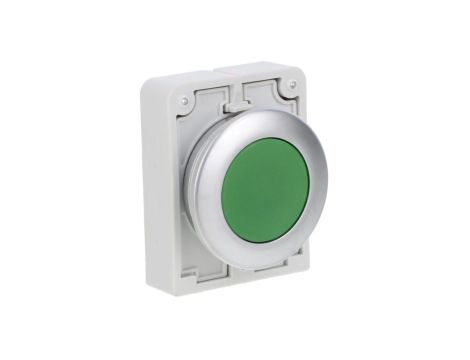 Napęd przycisku 30mm płaski zielony z samopowrotem M30C-FD-G 182919