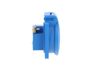 Gniazdo tablicowe 16A 2P+Z IP54 niebieskie VGT 201-06 51.301