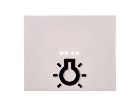 SISTENA LIFE Klawisz pojedynczy /światło/ arctic 771010