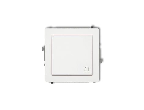 DECO Przycisk /dzwonek/ biały DWP-4