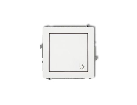 DECO Przycisk /światło/ biały DWP-5